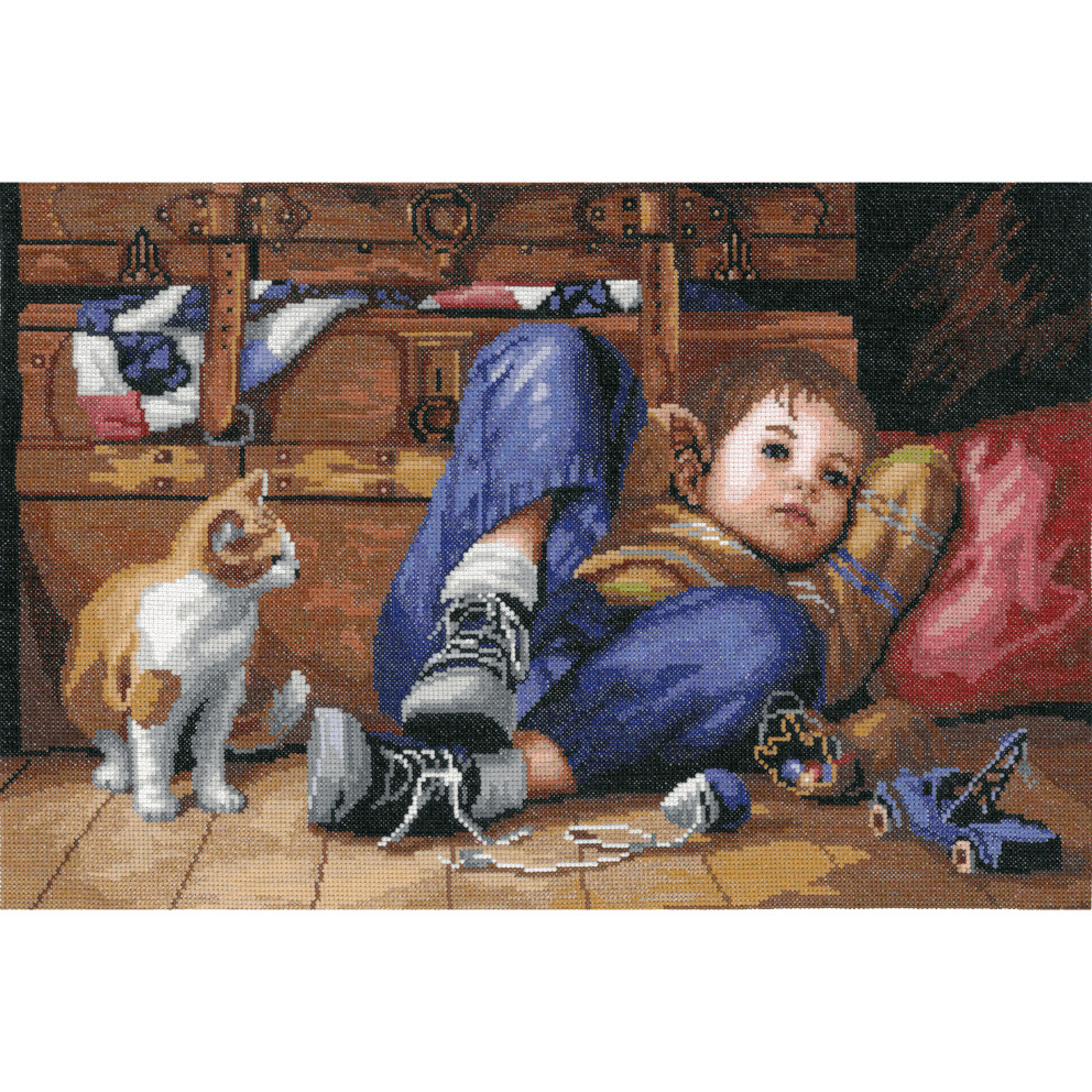 Кот поет глаза прищуря