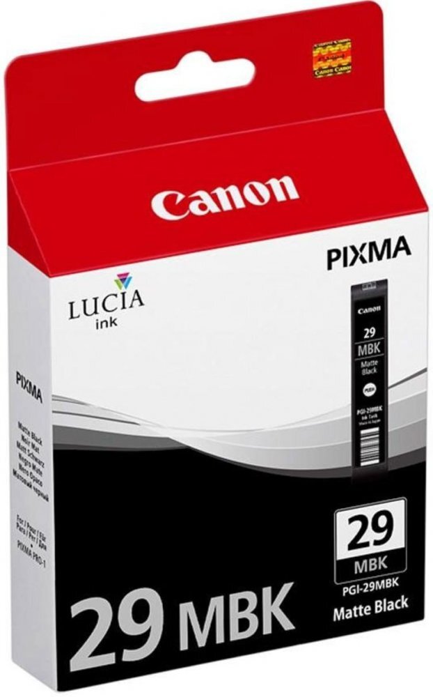 Canon PGI-29r (4878b001). Картридж Canon PGI-29 MBK. Набор картриджей Canon PGI-29 MBK/PBK/DGY/GY/LGY/co. Canon PGI-29pbk (4869b001).