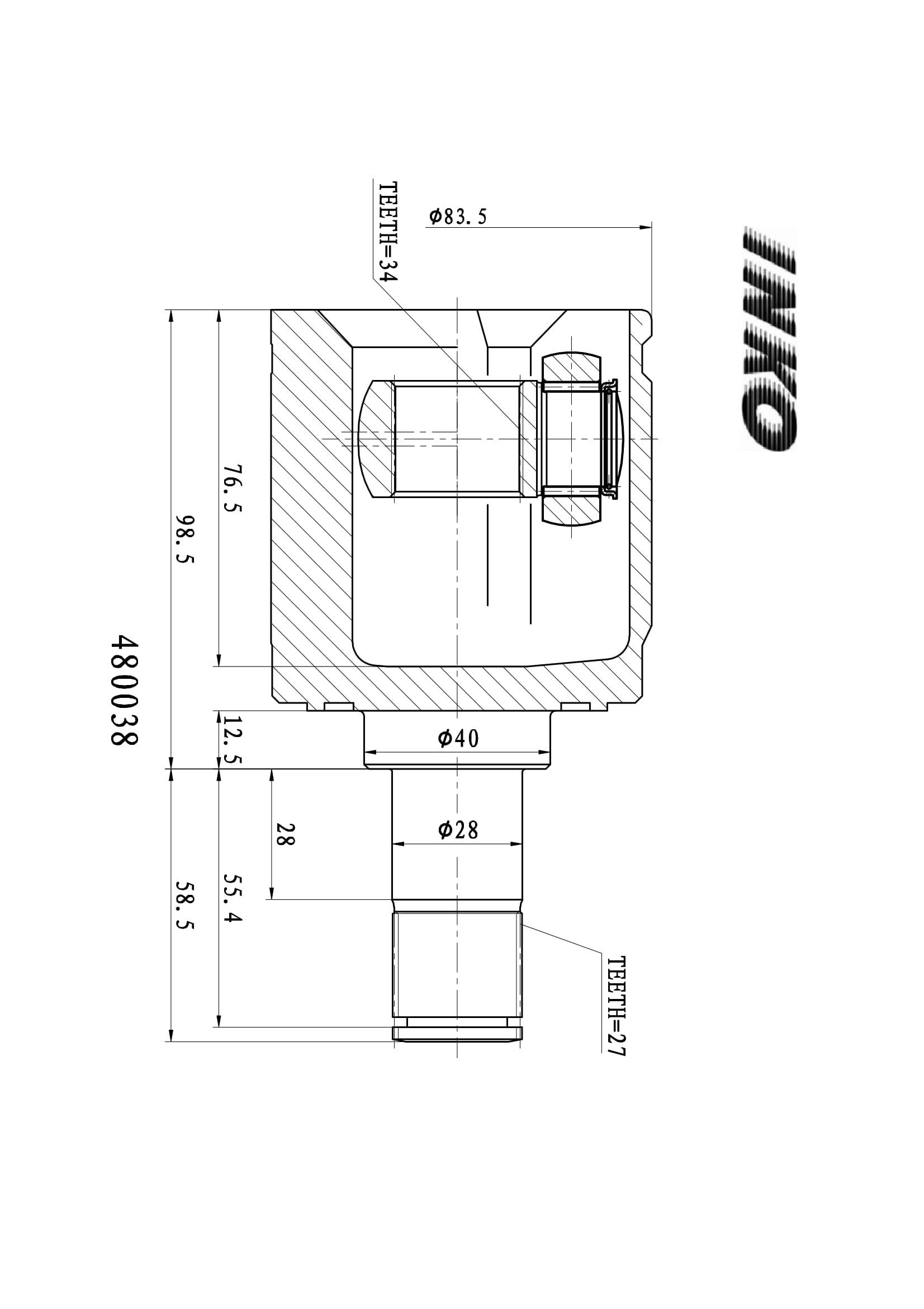 Внутренний 27. Шрус внутренний 27/30 Inko 410048. Деталь Inko арт. 480039. Деталь Inko арт. 480038.