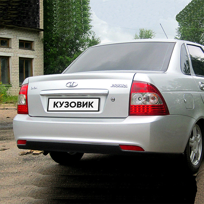 Приора сзади картинки