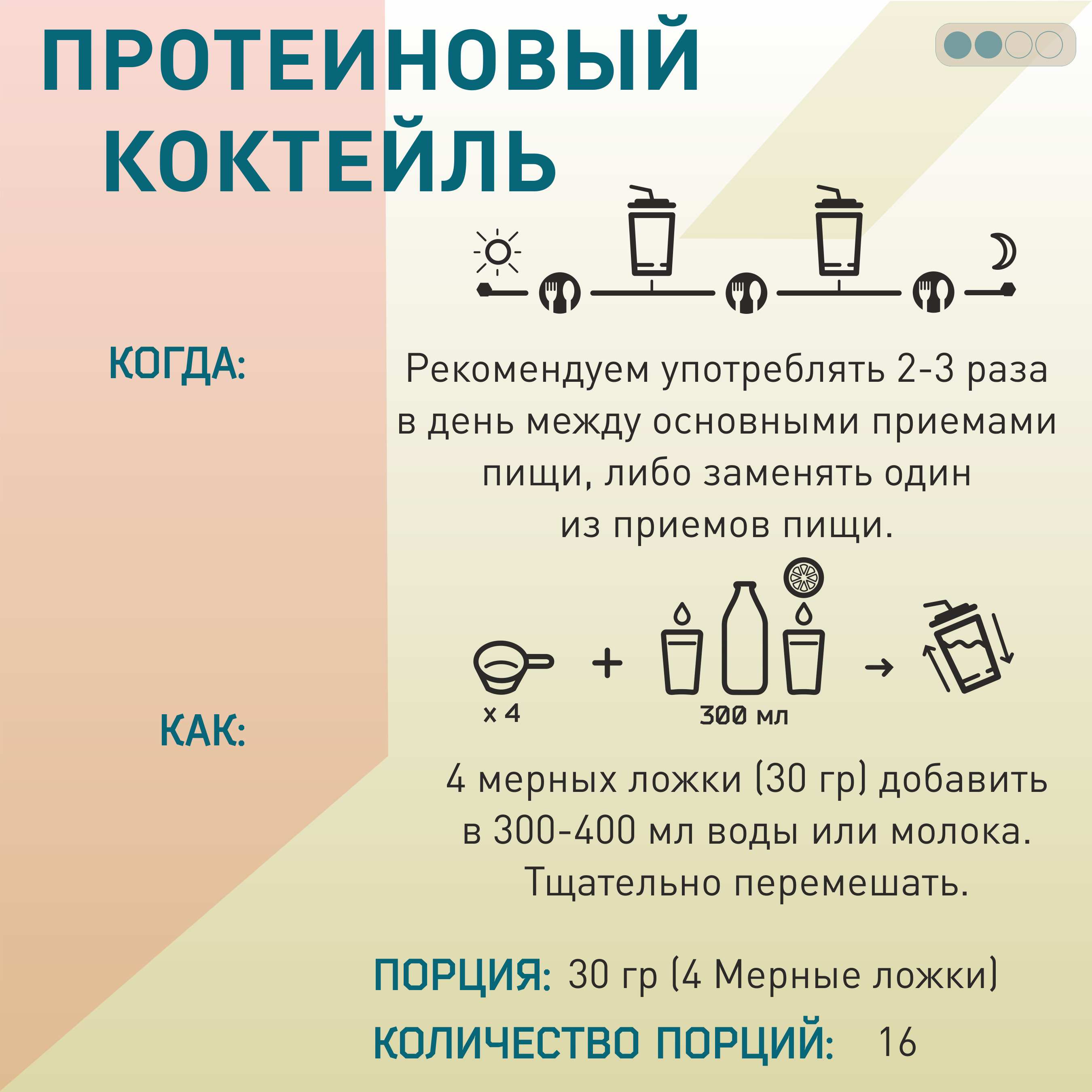 Протеиновый Коктейль Дома