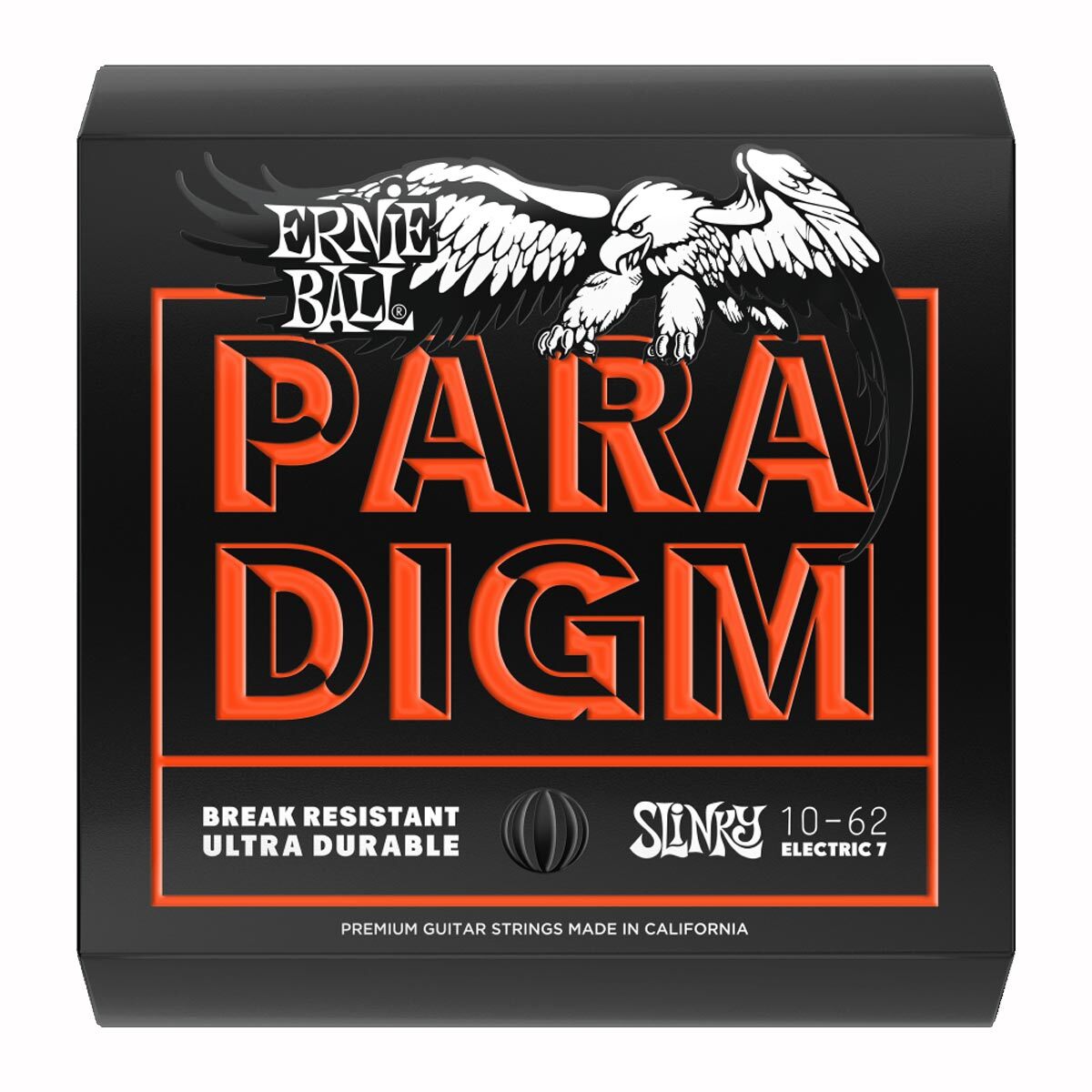 ERNIE BALL 2030 Paradigm Slinky Skinny Top Heavy Bottom 10-62 Струны для 7 струнной электрогитары