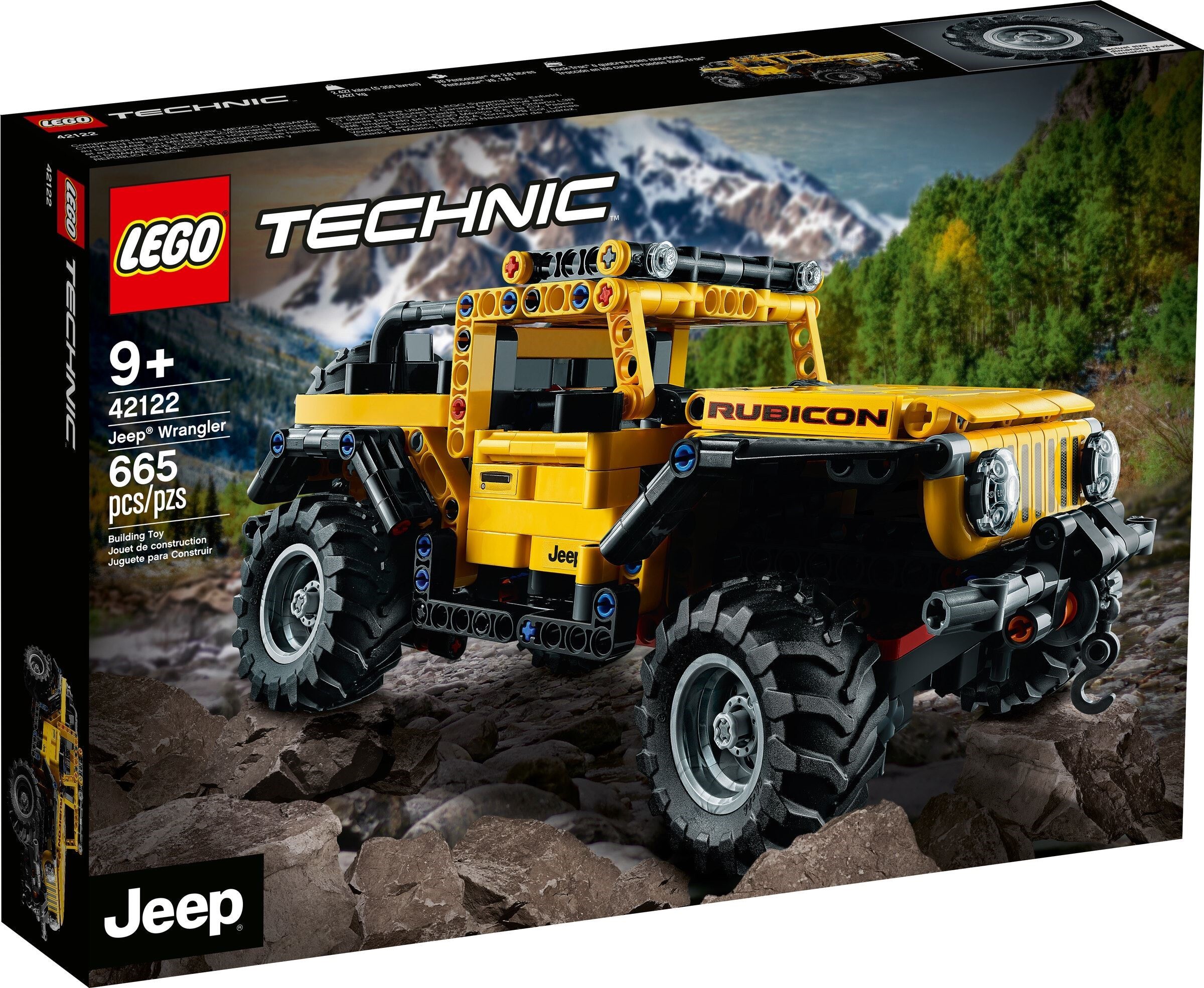 КонструкторLEGOTechnic42122JeepWrangler