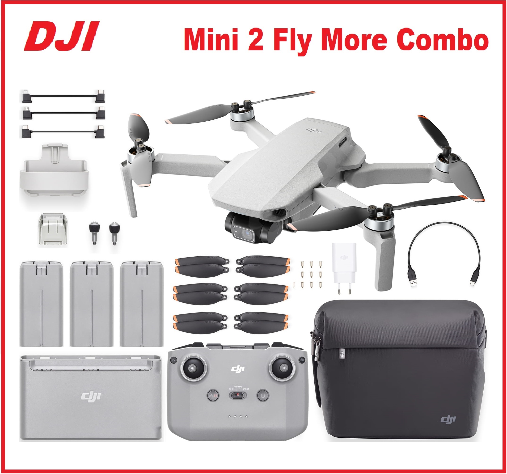 Купить Квадрокоптер Dji Mini 2 Combo