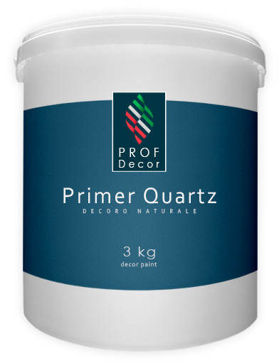 Специальный грунт под фактурные штукатурки Prof Decor Primer Quartz Prof, 3 кг