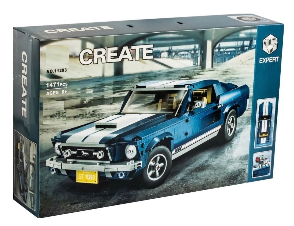 Creator ford mustang. Конструктор 11293 lari Ford Mustang. Конструктор техник 71047 Форд Мустанг. 1047 Конструктор Ford Mustang gt. LEGO Ford Mustang.