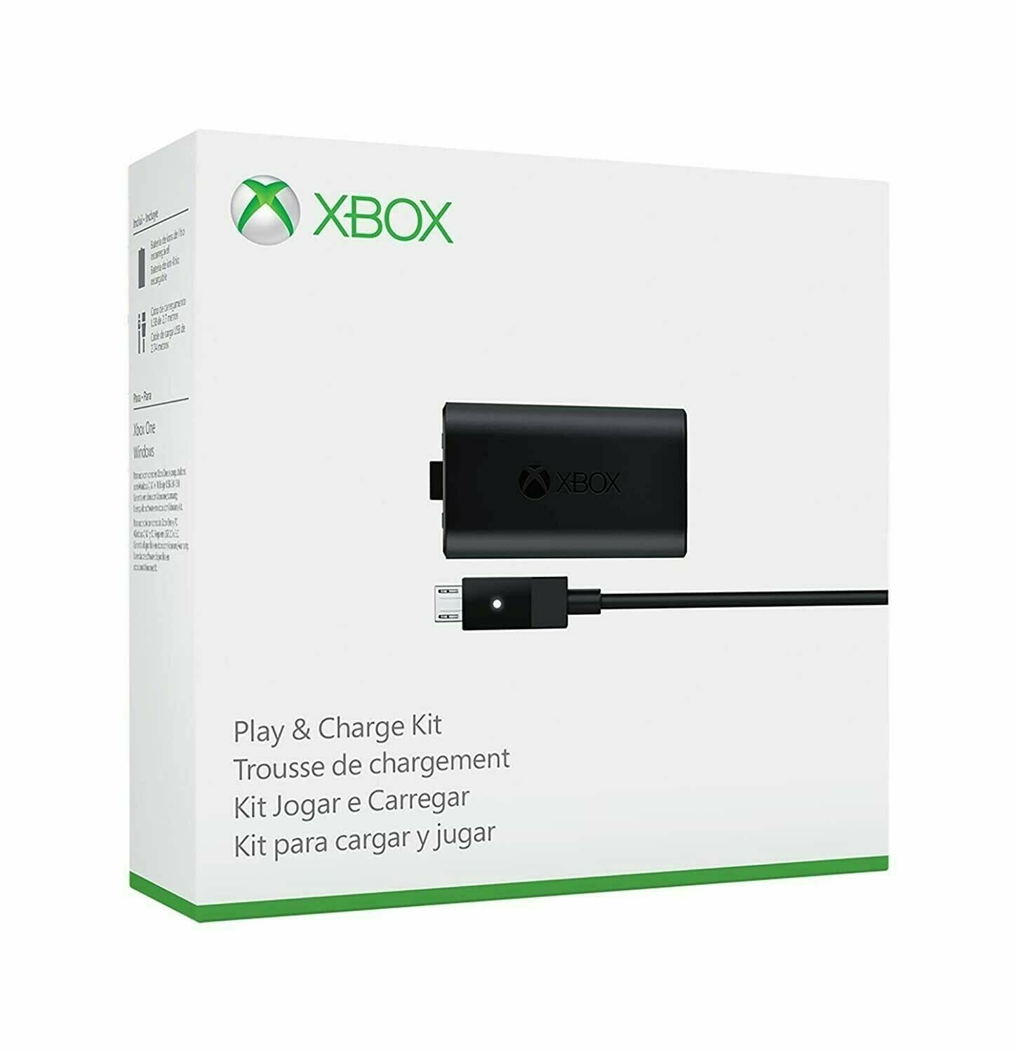 Оригинальный+MicroUSBкабельдлягеймпадаMicrosoftXboxOneplayandchargekitмодель1727(S3V-00014),геймпад