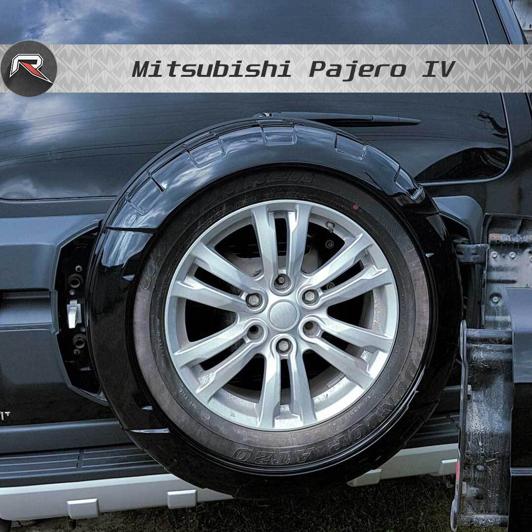 Бокс запасного колеса(чехол) для Mitsubishi Pajero/Митцубиси Паджеро  2005-2015 купить по низкой цене в интернет-магазине OZON (689995898)