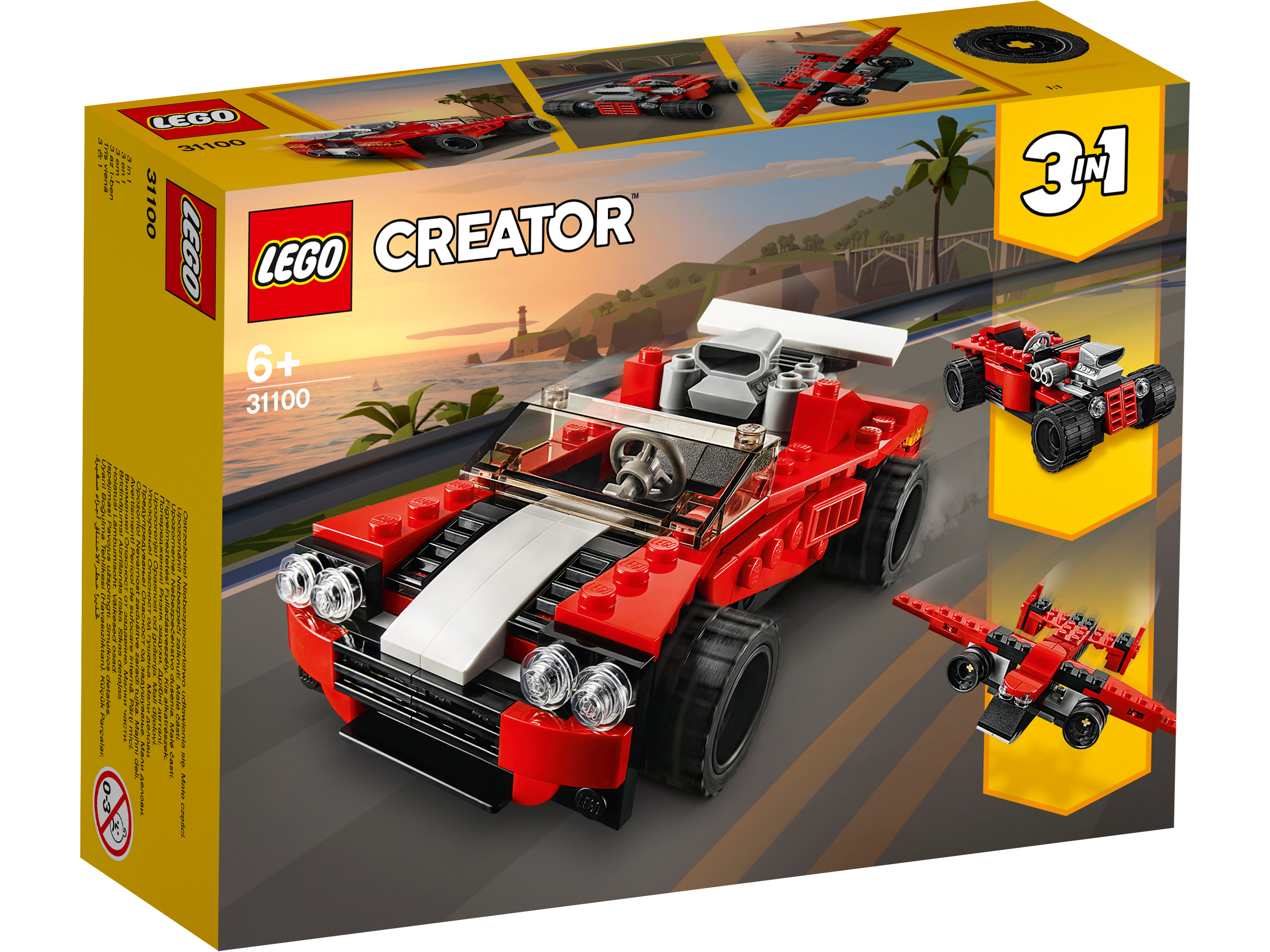 Конструктор машины. LEGO creator 31100. Лего creator 31100. Конструктор LEGO creator 31100 спортивный автомобиль. Лего креатор спортивный автомобиль.