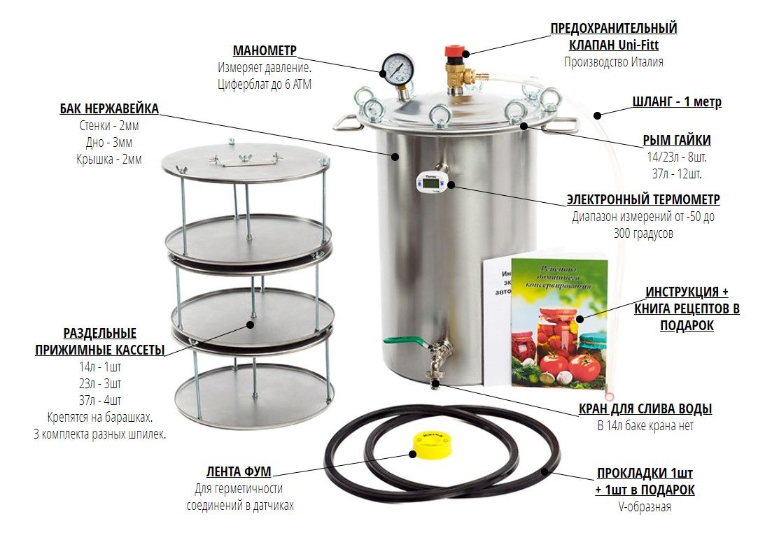 Купить Дешевый Автоклав Для Домашнего Консервирования
