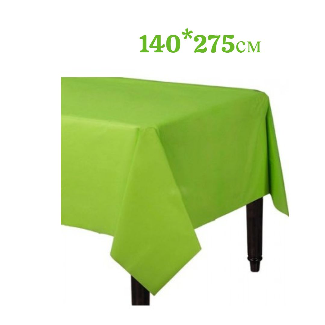 Скатерть салатовая. 1502-1053 048419156208 Скатерть п/э Kiwi Green 1,4х2,75м/а 1 шт. Салатовая скатерть. Зеленая скатерть. Зеленая скатерть на стол.