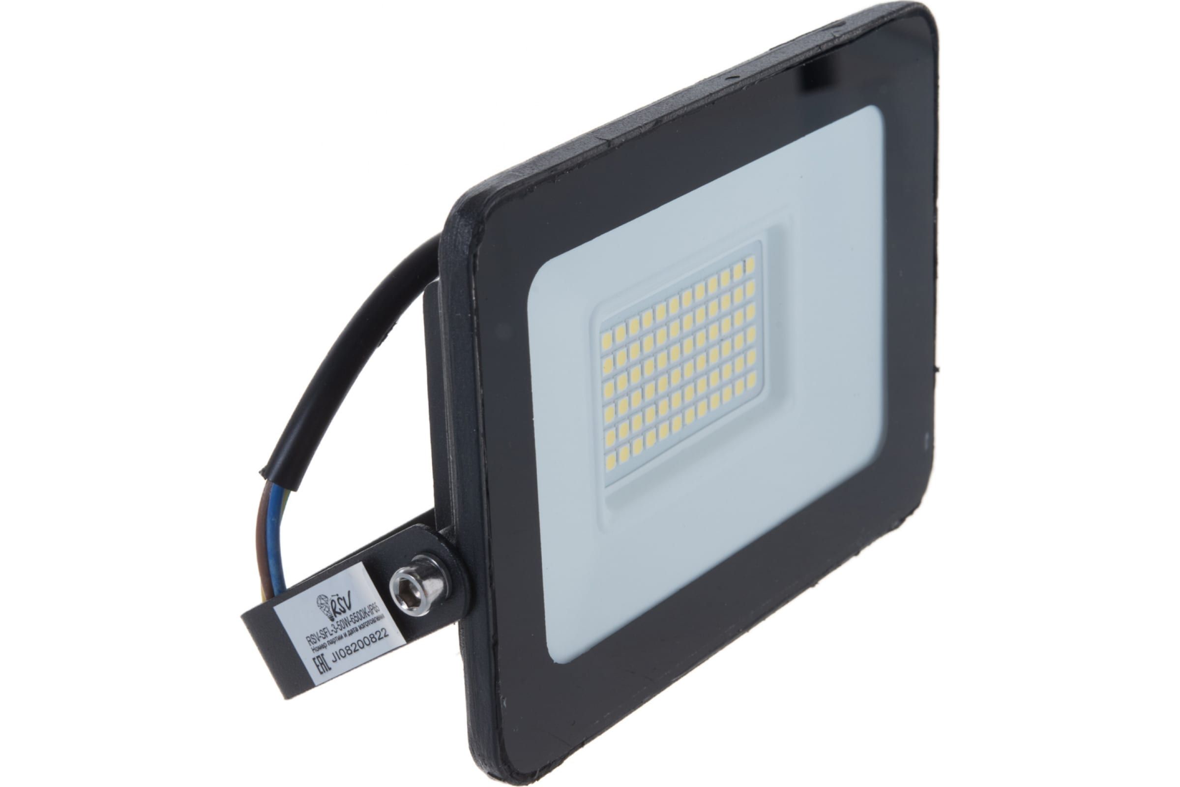Прожектор светодиодный сдо 06-100 6500к ip65 черн. Прожектор rsv. Rsv прожектор. Светодиодный прожектор rsv-sfl-3-50w-6500k-ip65. Прожектор rsv.
