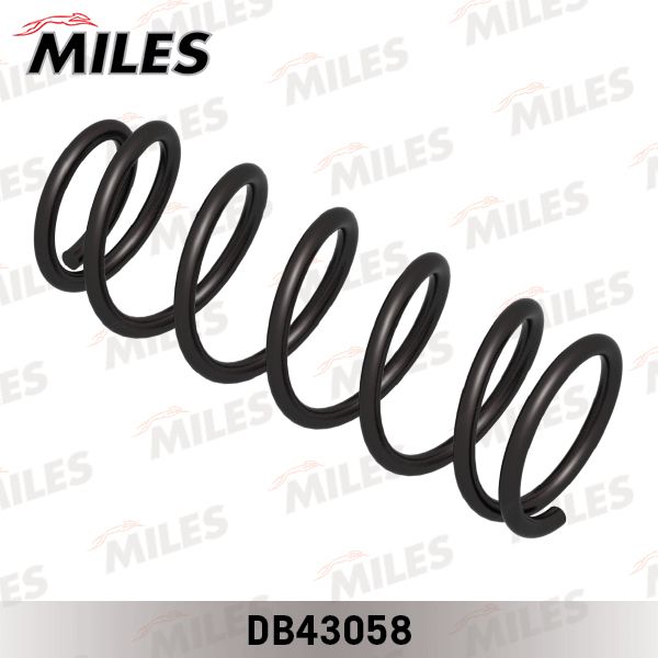 Пружина NISSAN ALMERA I 2.0D 95-00 задняя MILES MILES DB43058, oem 550203M013