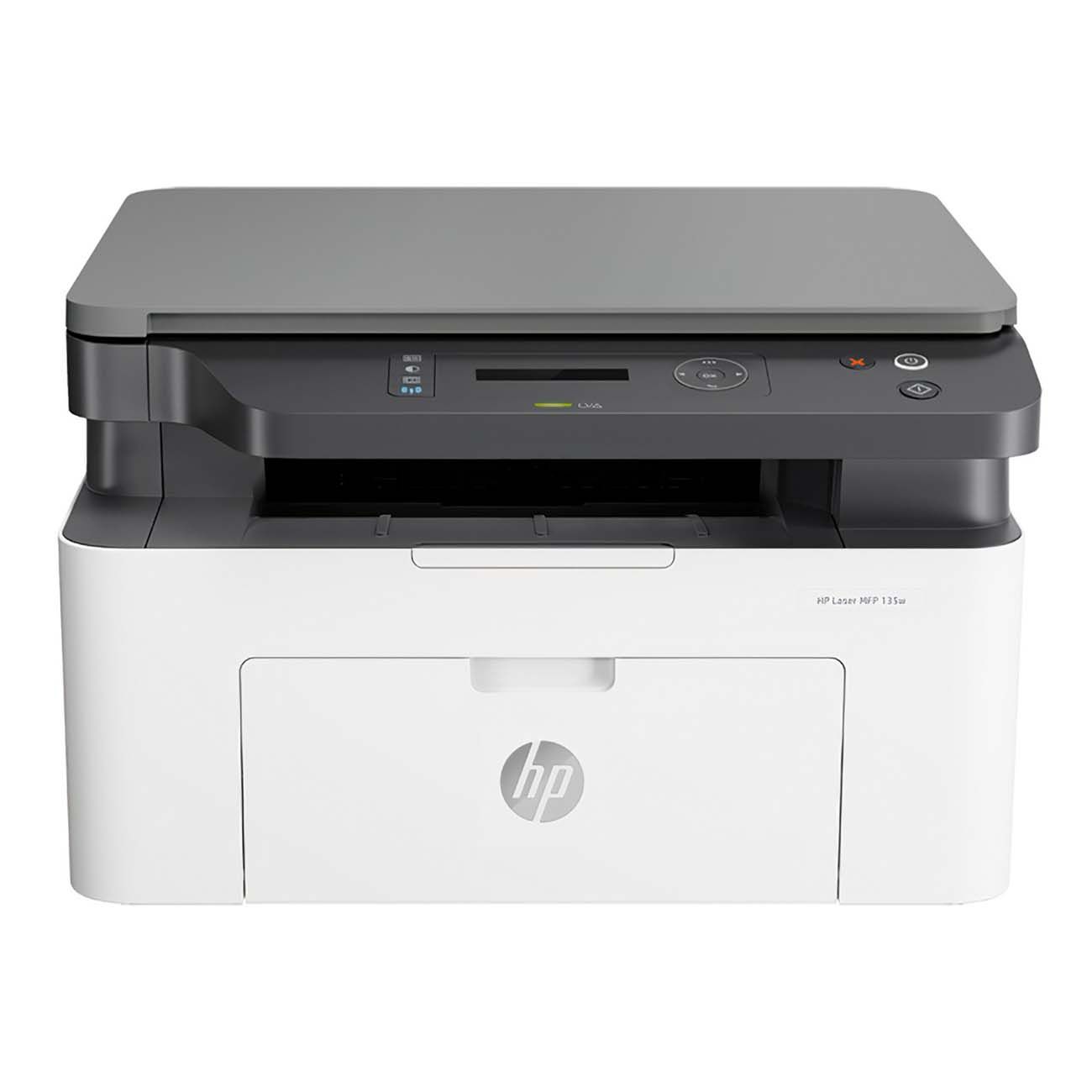 HP МФУ Лазерное Laser MFP 135w (4ZB83A), белый, серый