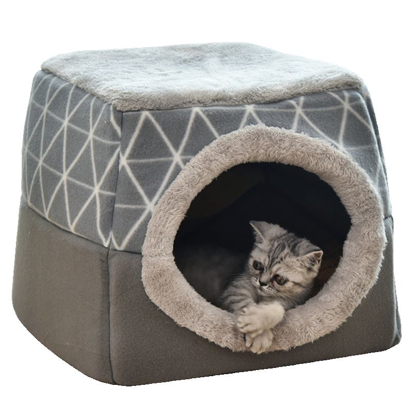 Домик с лежанкой для кошек. Кошачий домик мягкий. Мягкий домик для кота.
