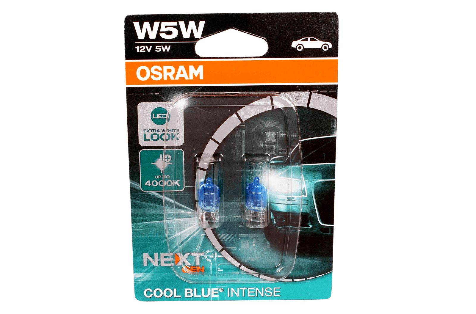 Bombilla W5W 5W Cool Blue Intense (Next Gen) (Set de 2)