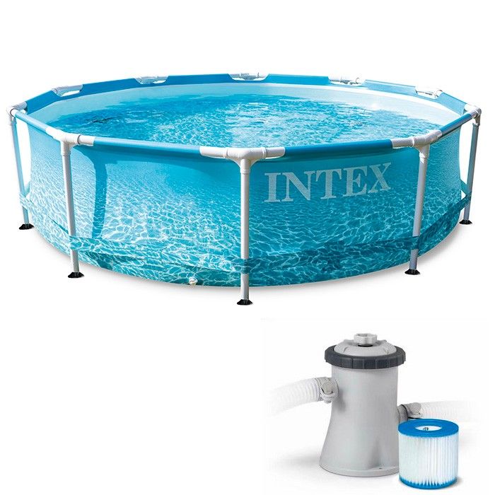 Бассейн Intex 305х76см. Каркасный бассейн 305 76. Intex 305 76 каркасный. Бассейн Интекс 305.