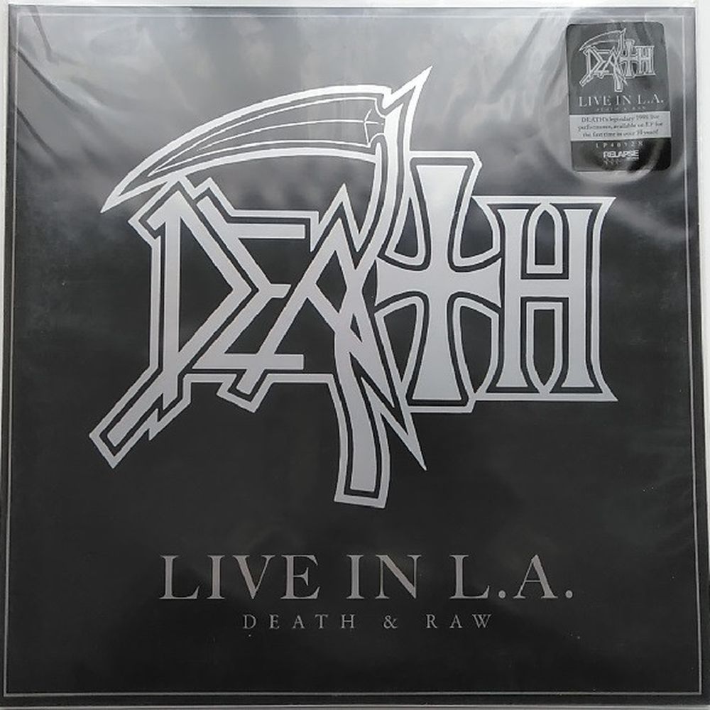 Death - Live in L.A., 2LP Gatefold, BLACK LP, пластинка