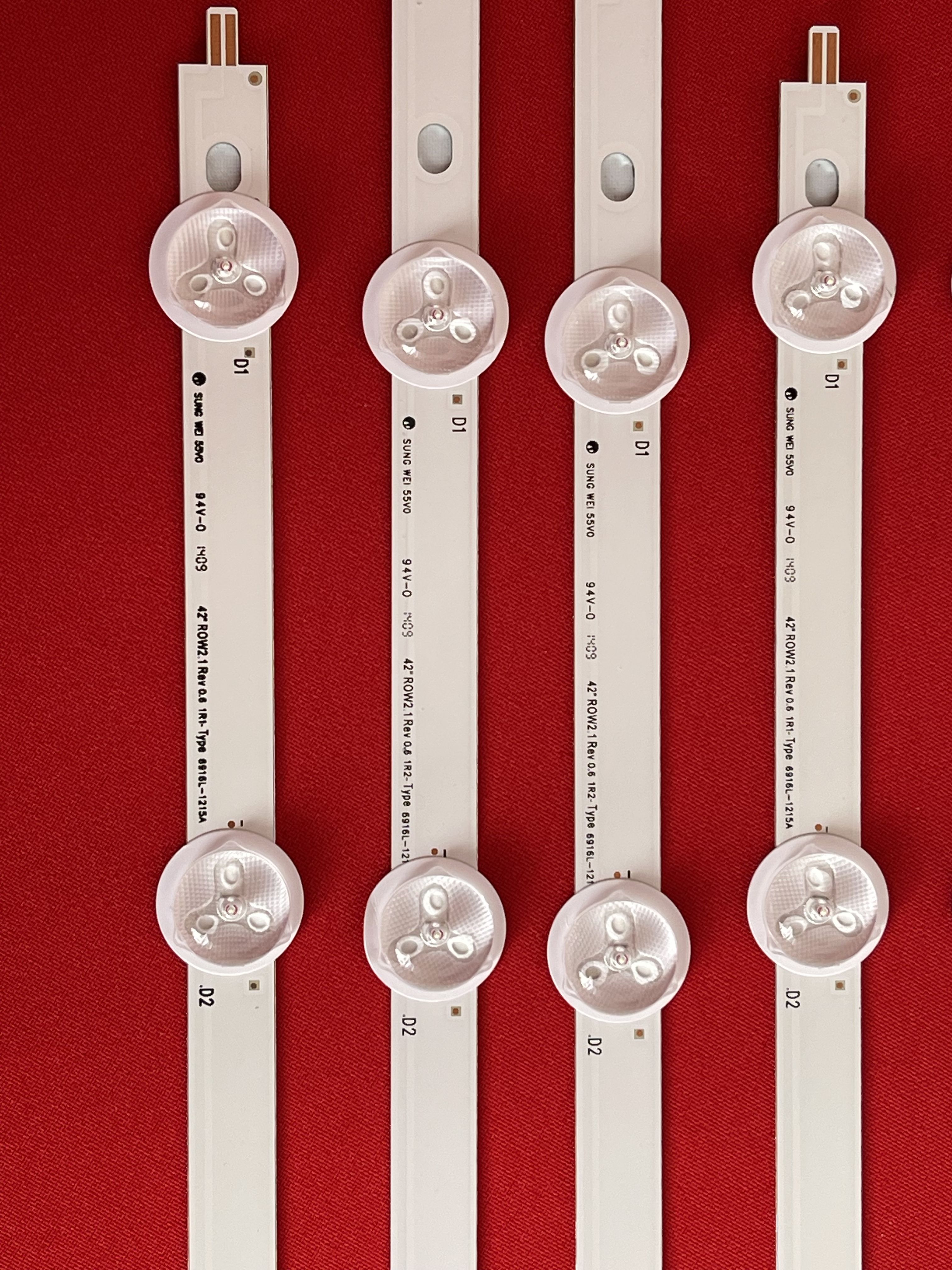 Подсветка для LG 42LN540V 42LA620V 42LA615V, 42LA621V 42LN541V 42LN542V, 42LN540V-ZA 42LN548C 42LA620V-ZA, 42LA615V-ZE 42LA621V-ZD 42LN5400; 42" ROW2.1