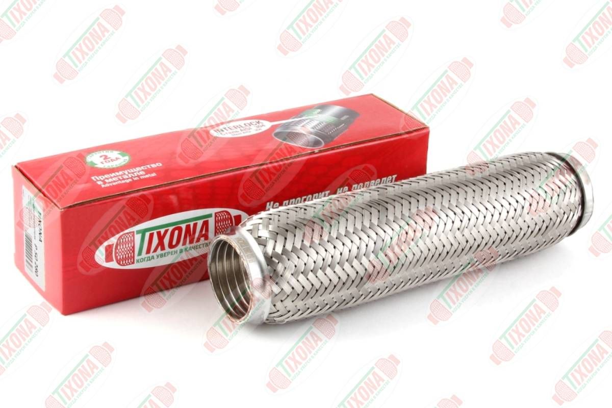 Гофра 50 280 (aisi 304 with interlock) TIXONA P50280 - купить по низкой  цене в интернет-магазине OZON (593749920)
