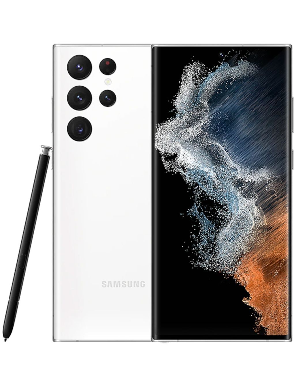 SamsungСмартфонGalaxyS22Ultra5GДвойнаякарта100%поддержкарусскогоязыка12/256ГБ,белый