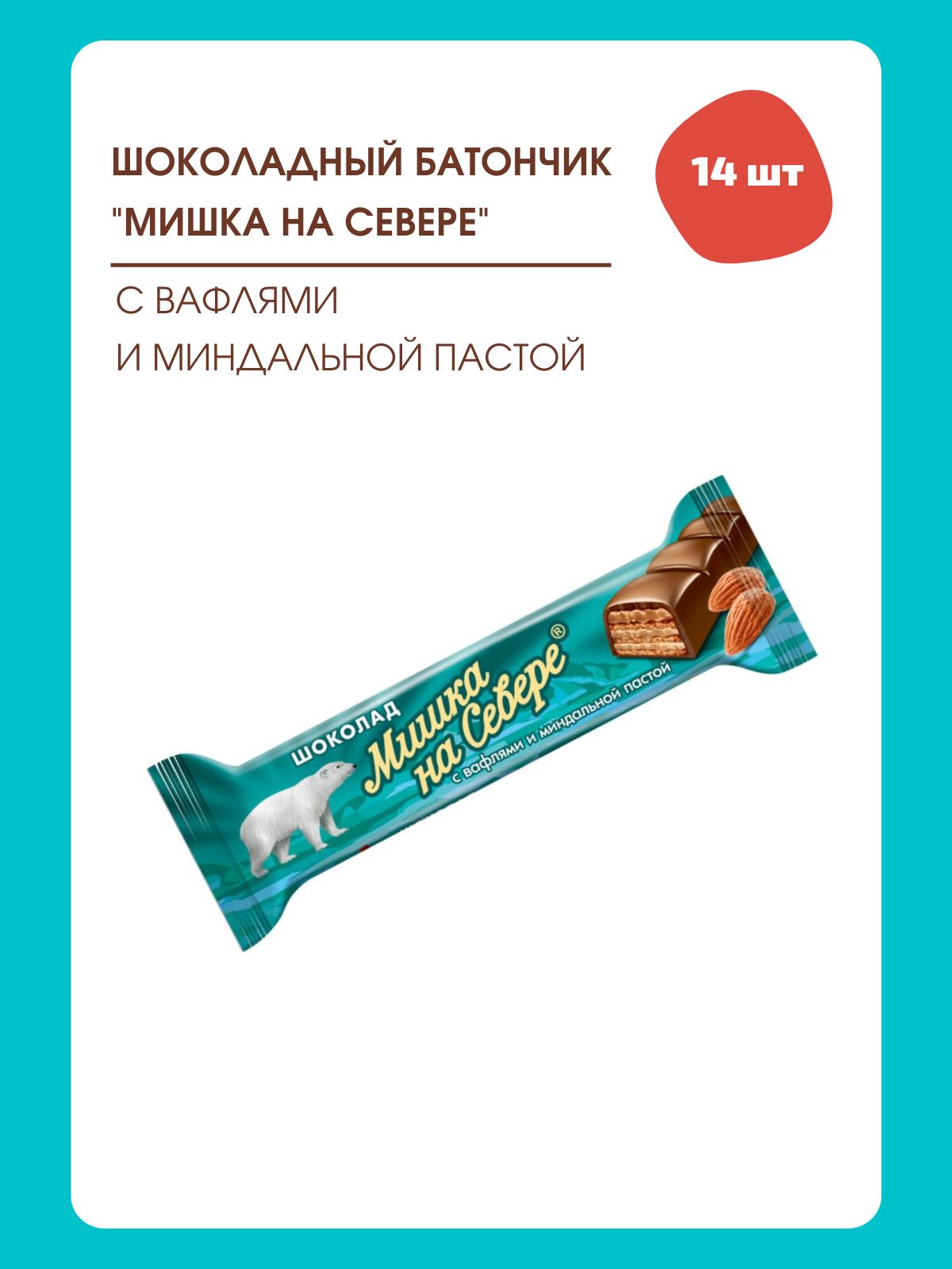 Мишка на севере шоколад