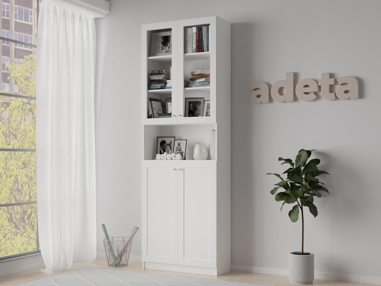 Книжный шкаф Билли 43 White икеа (ikea)