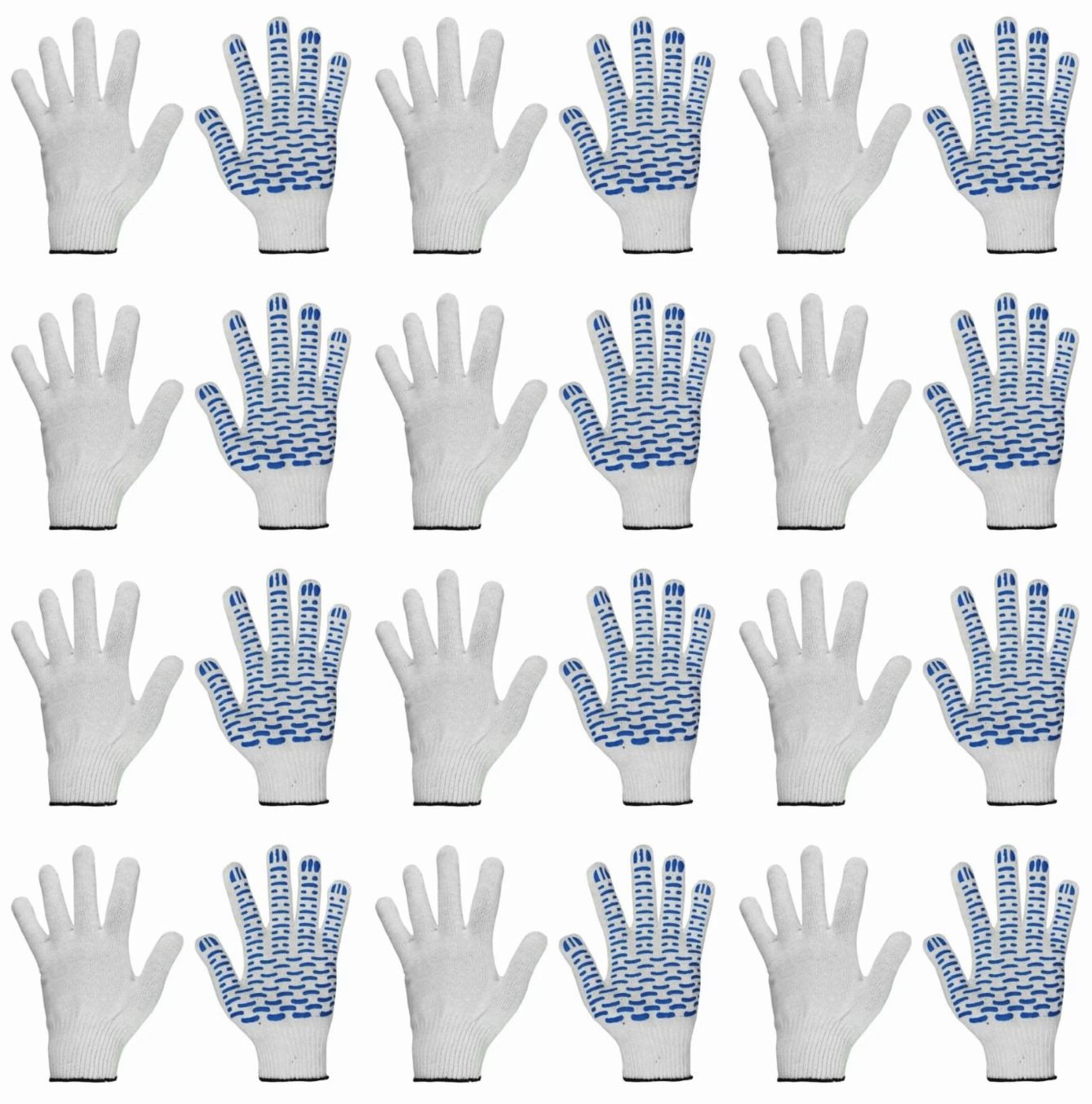 Перчатки пвх 4 нити. Перчатки рабочие х/ б"супер Стандрат" белые с ПВХ, 4 нити 10-й класс. Vivo перчатки.