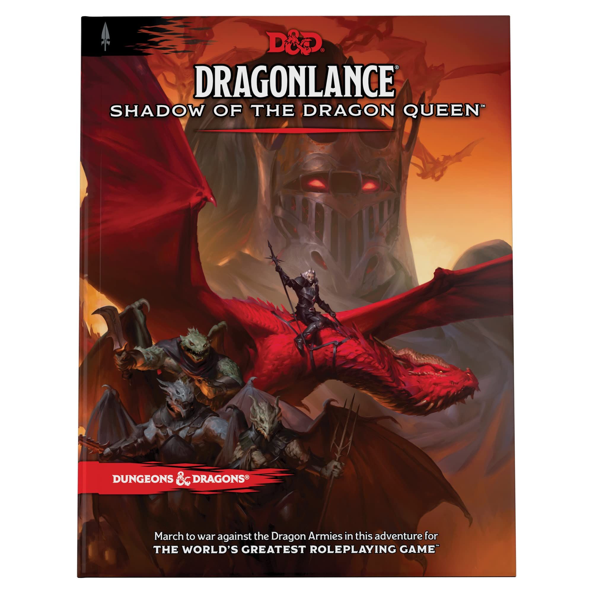 Книга приключений D&D: Dragonlance Shadow of the Dragon Queen на английском  языке - купить с доставкой по выгодным ценам в интернет-магазине OZON  (840441181)