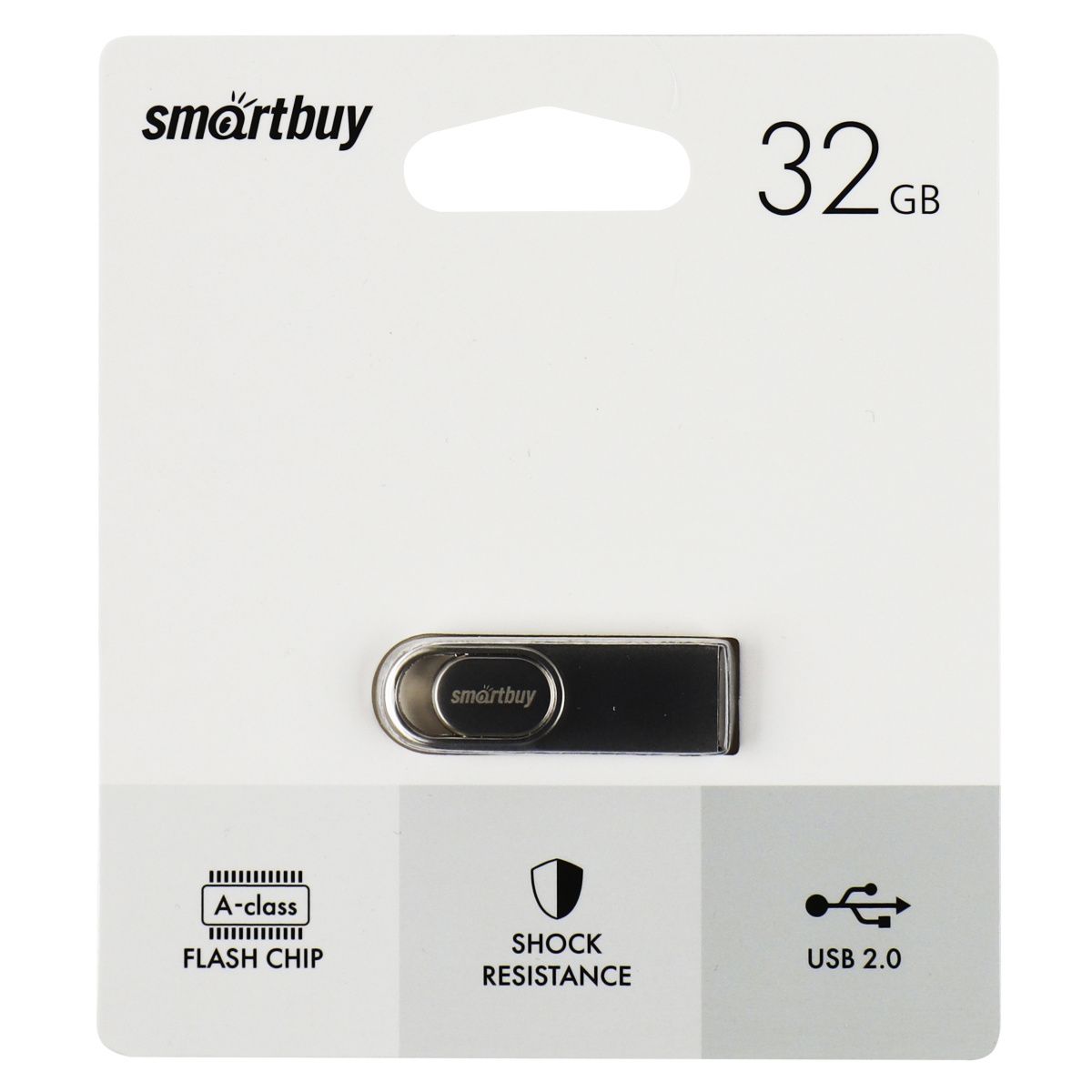 Флеш-память USB 32 Gb Smartbuy Metal M3 ()
