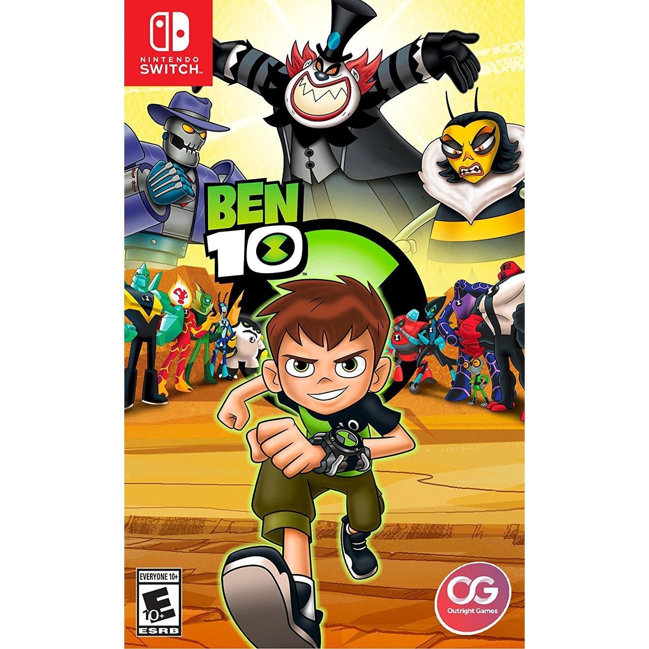 Игра Ben 10 (Nintendo Switch, Английская версия) купить по низкой цене с  доставкой в интернет-магазине OZON (846880135)