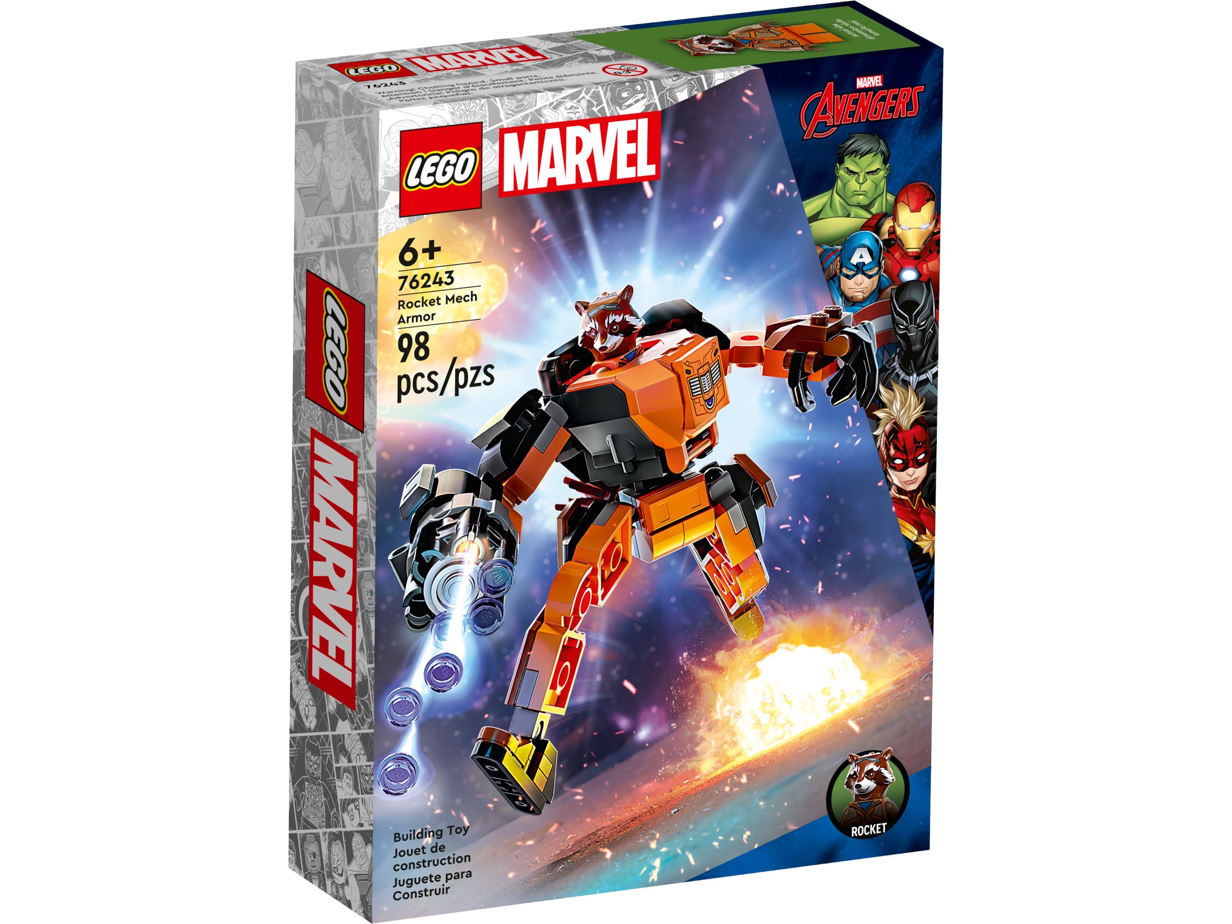 Lego rocket hot sale man