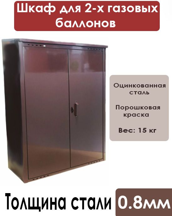 Шкафы для газовых баллонов