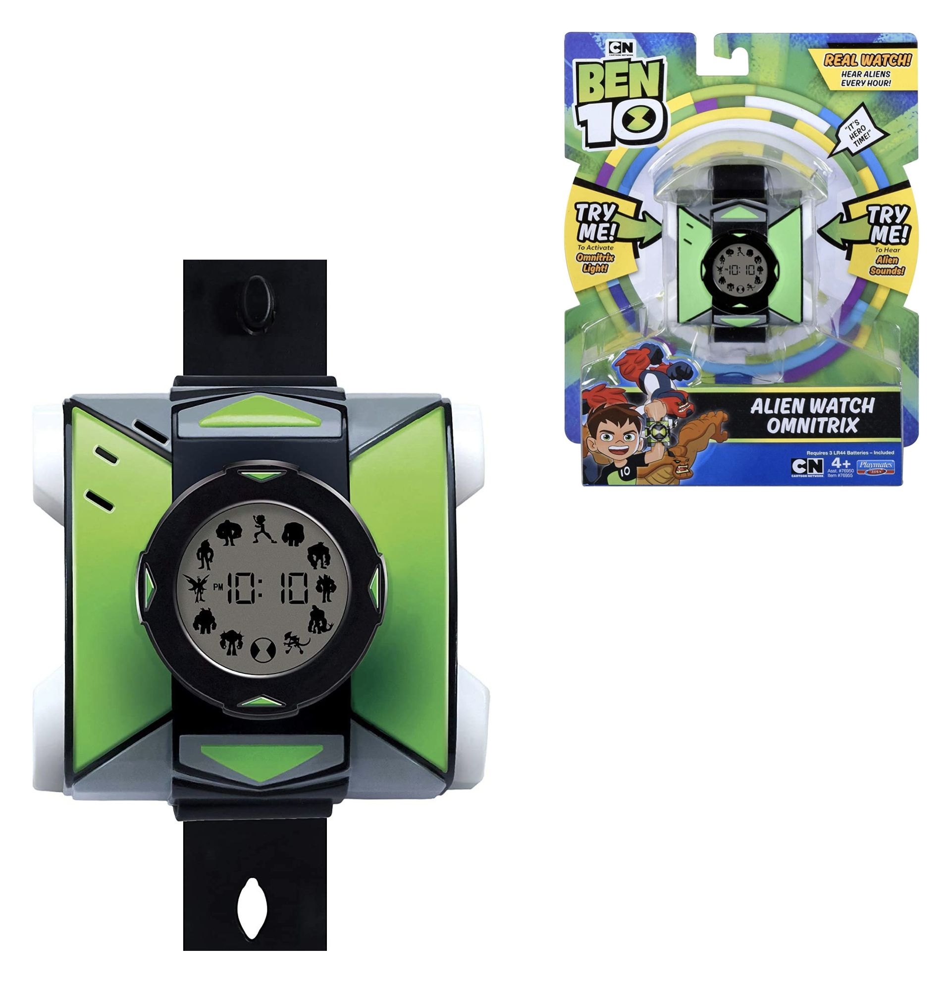 Интерактивная игрушка Бен 10 Часы Омнитрикс электронные Ben 10 Alien Watch  Omnitrix 76955