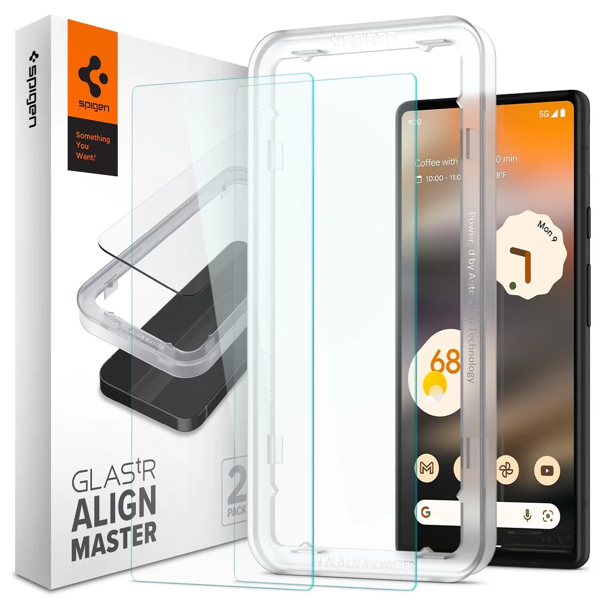 Защитное стекло SPIGEN для Pixel 6a - AlignMaster GLAS.tR - Прозрачный - 2  шт - AGL04695 - купить с доставкой по выгодным ценам в интернет-магазине  OZON (874760181)