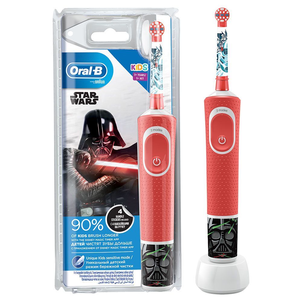 Детская электрическая зубная щетка Oral-B Vitality Kids D100 Star Wars Звездные войны