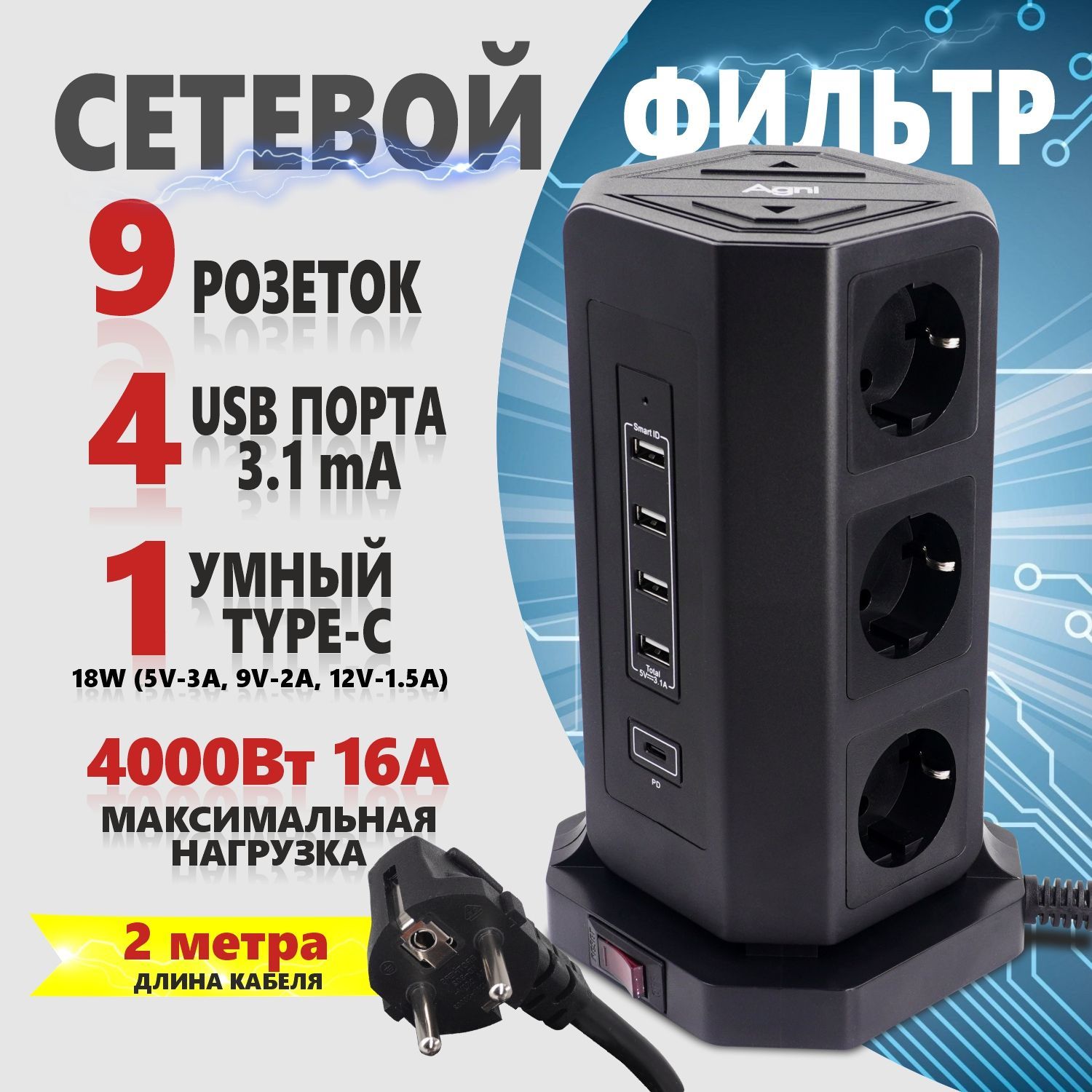 Сетевой фильтр stm ps101 ntu обзор