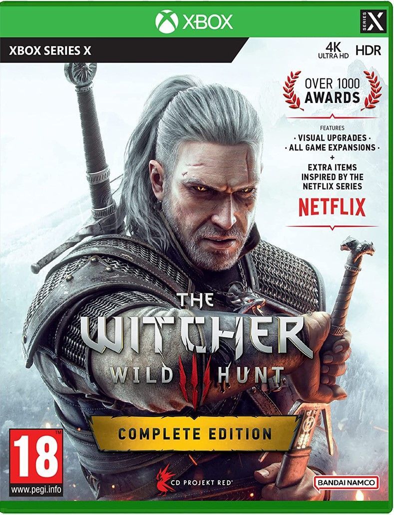 Игра Ведьмак 3: Дикая охота. Полное издание (The Witcher III: Wild Hunt -  Complete Edition) (Xbox Series, Русская версия)