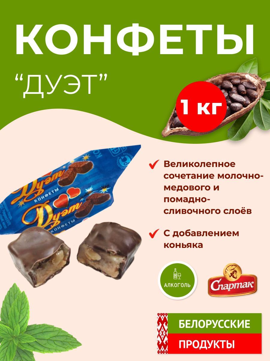 Конфеты дуэт