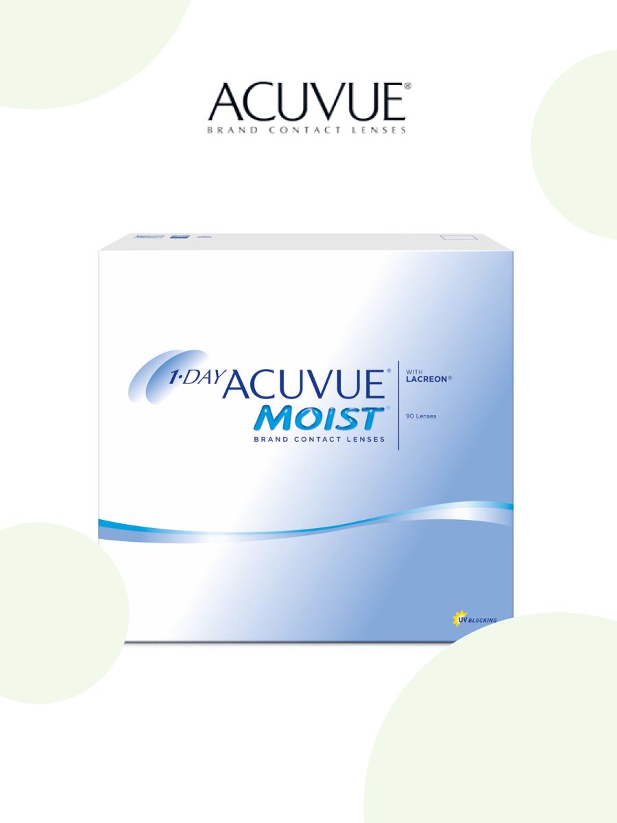 Линзы acuvue moist 90