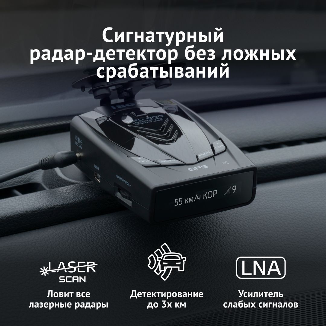 iBOXPro800LaserScanSignature/АвтомобильныйcигнатурныйрадардетекторсGPS/ГЛОНАССбазойкамер