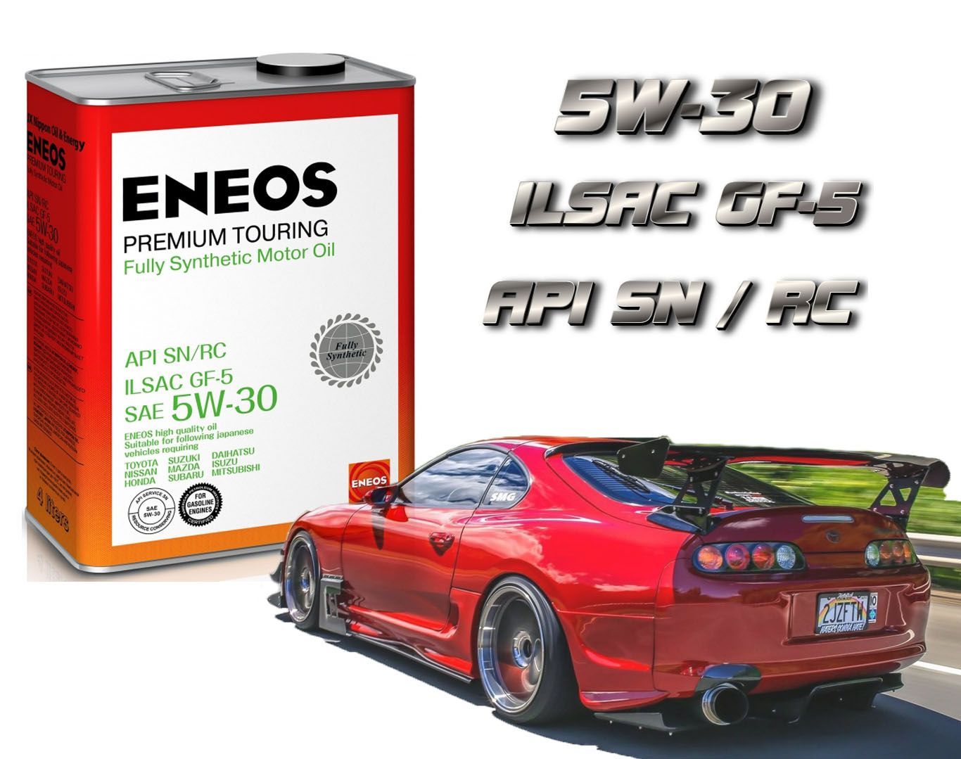 Моторное масло eneos premium touring. ENEOS Premium Touring 5w-30 синтетическое 4 л. Персол fully synthetic5v30.