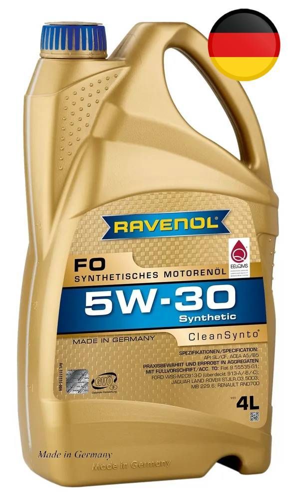 RAVENOLFO5W-30Масломоторное,Синтетическое,4л