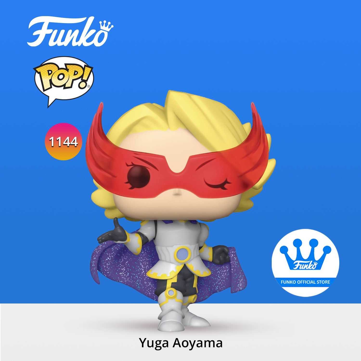 Фигурка Funko POP! Animation My Hero Academia Yuga Aoyama/ Фанко ПОП по  мотивам аниме Моя геройская академия Юга Аояма