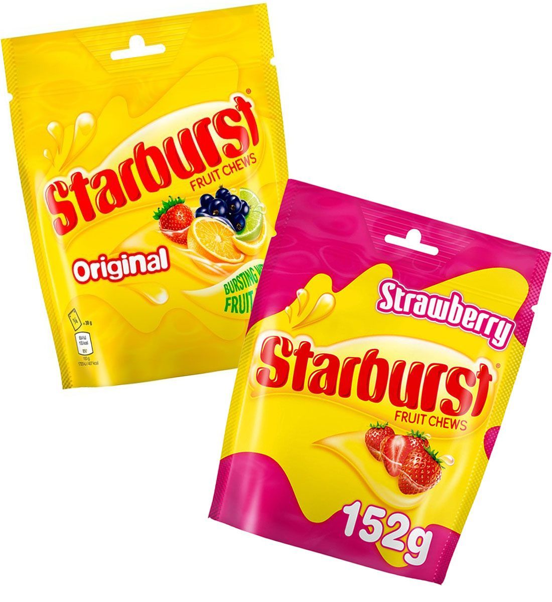 Starburst сосательные конфеты