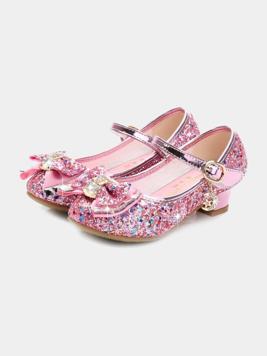 Розовые туфли для девочек