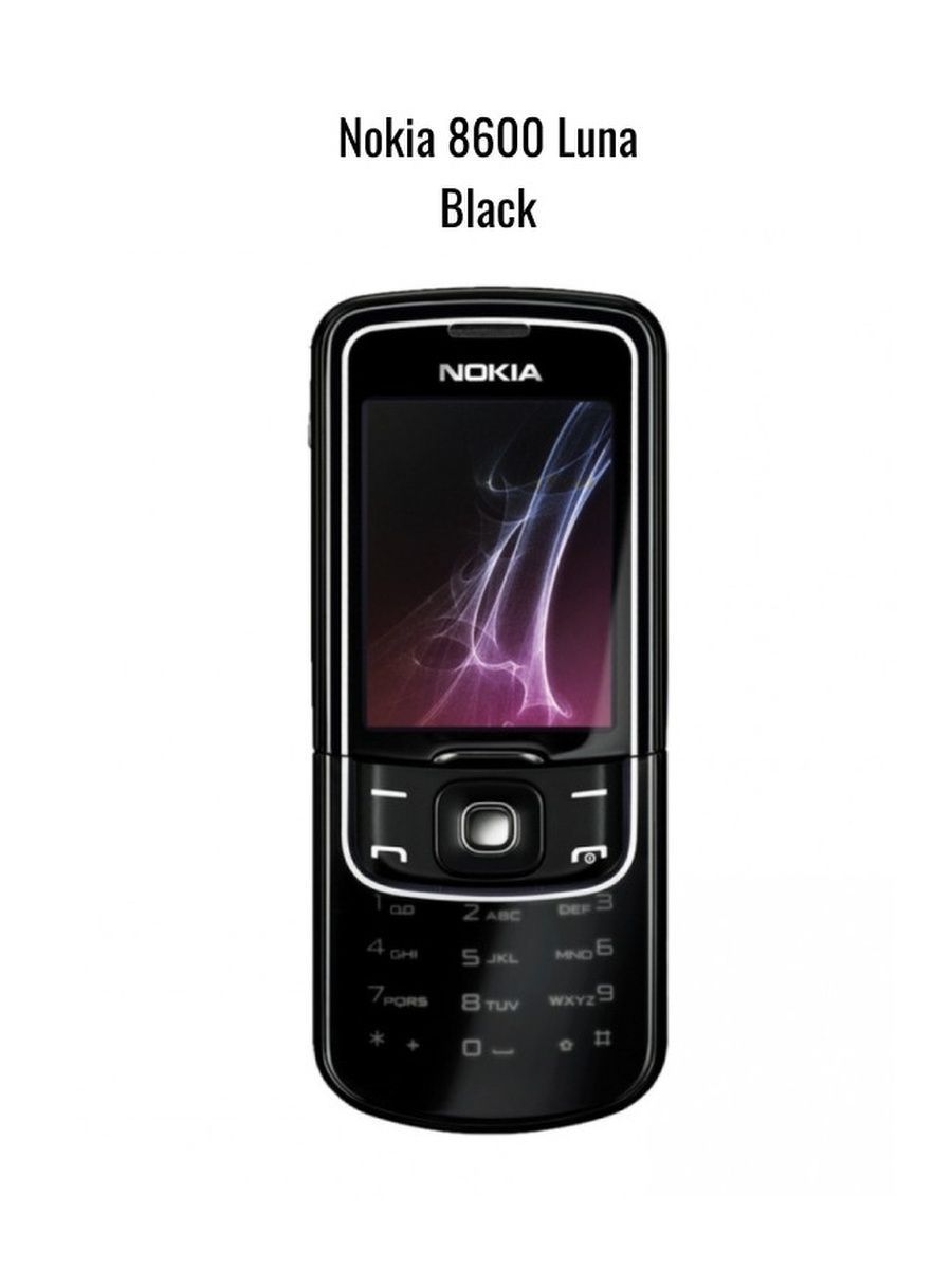 Мобильный телефон Nokia 8600 Luna Black