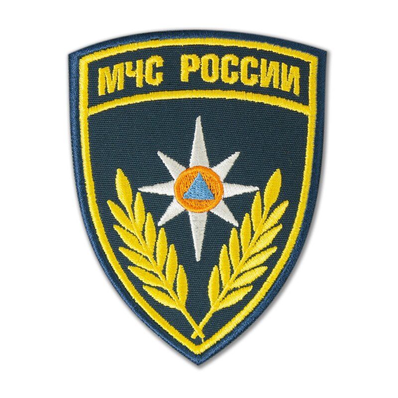 Как выглядит нарукавный шеврон мчс россии