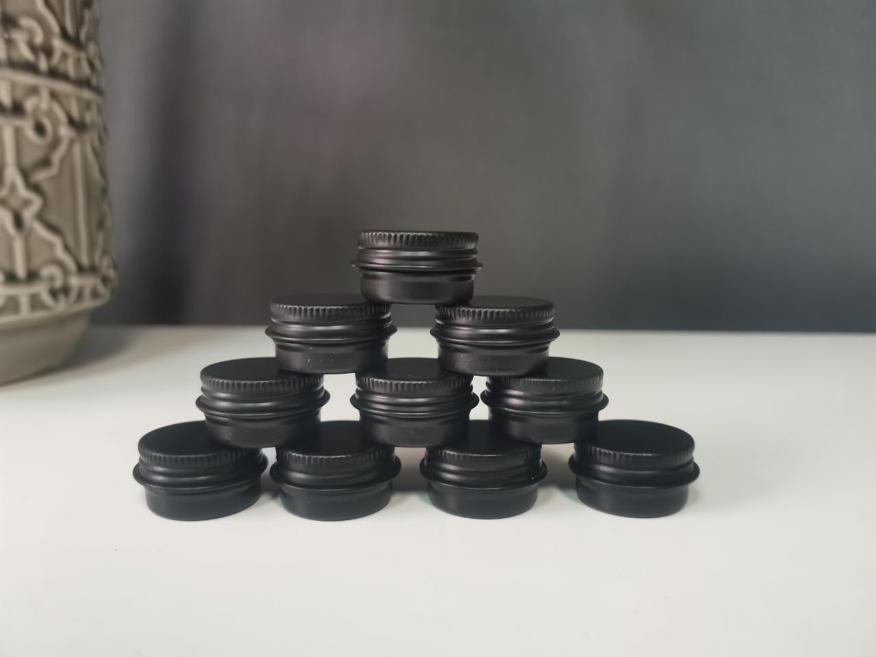 БаночкаалюминиеваяЧЁРНАЯ5гр-10шт.