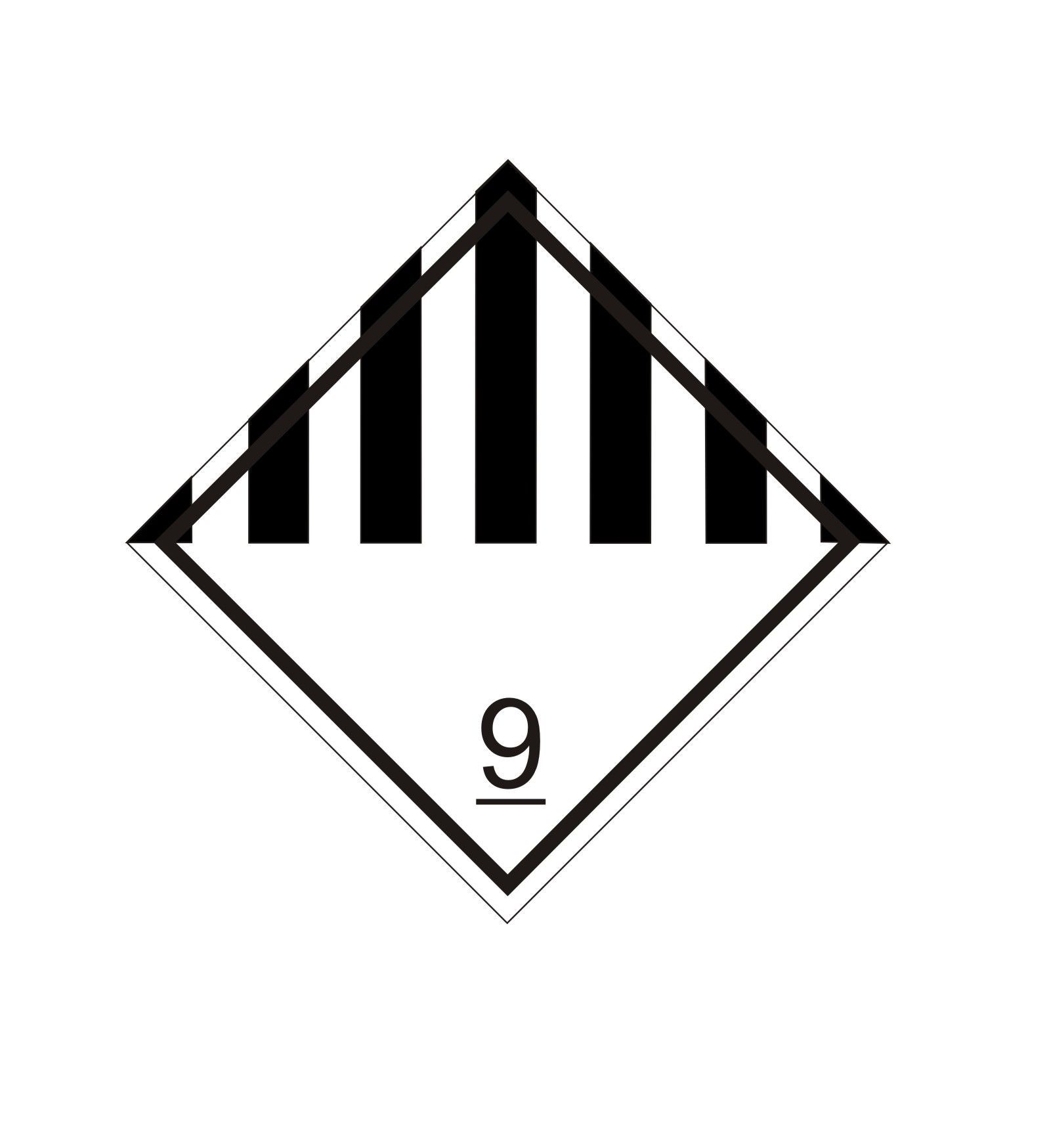 Label the objects below. Наклейка опасный груз.